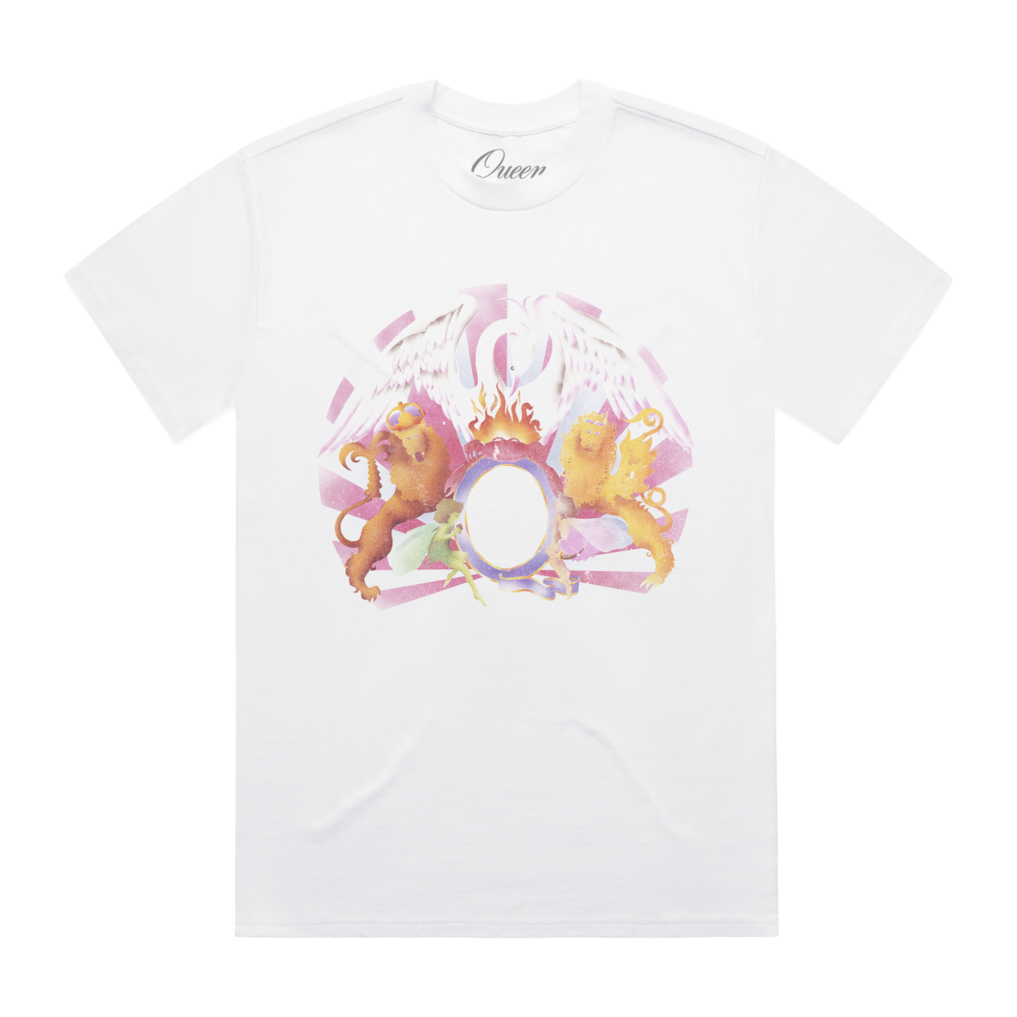 CYNTIA×ALDIOUS Queen of the Night TシャツXL A Night At The Opera | White Tracklisting T-Shirt