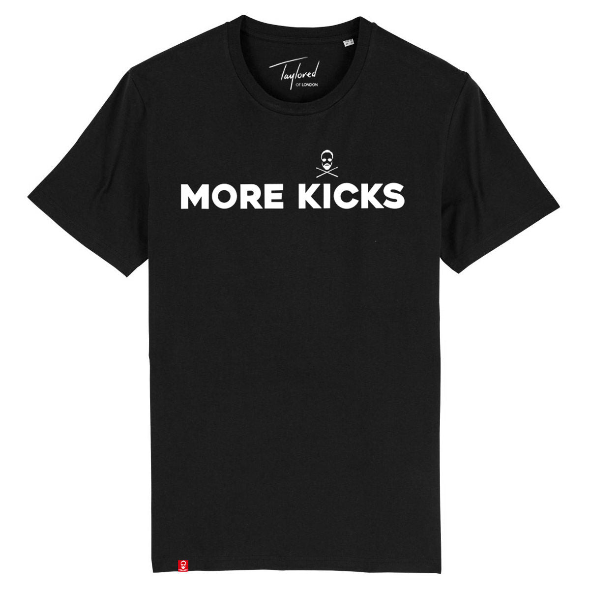 More Kicks | Black T-Shirt.