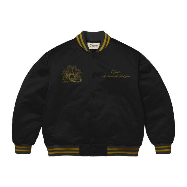 A Night At The Opera | Black Bomber Jacket