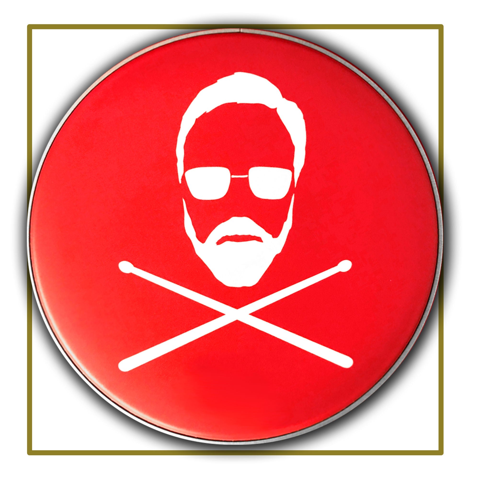 Jolly Roger' | Replica Drum Skin