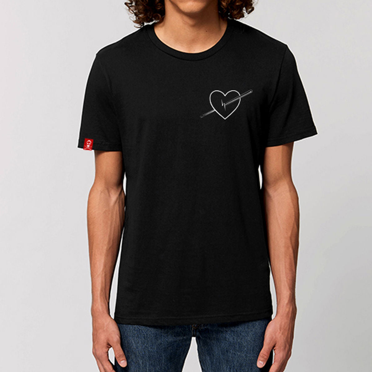 Embroidered Showing The Love | Unisex T-Shirt