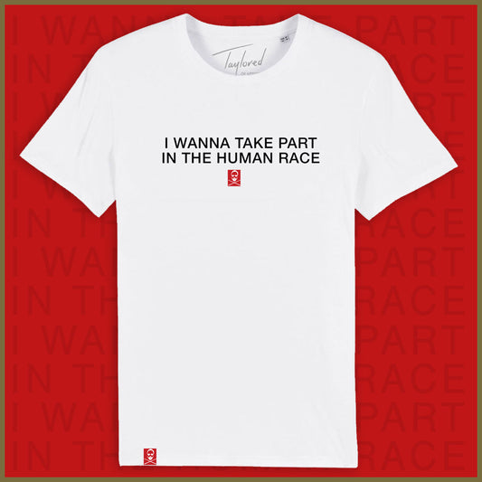 I Wanna Take Part | White T-Shirt