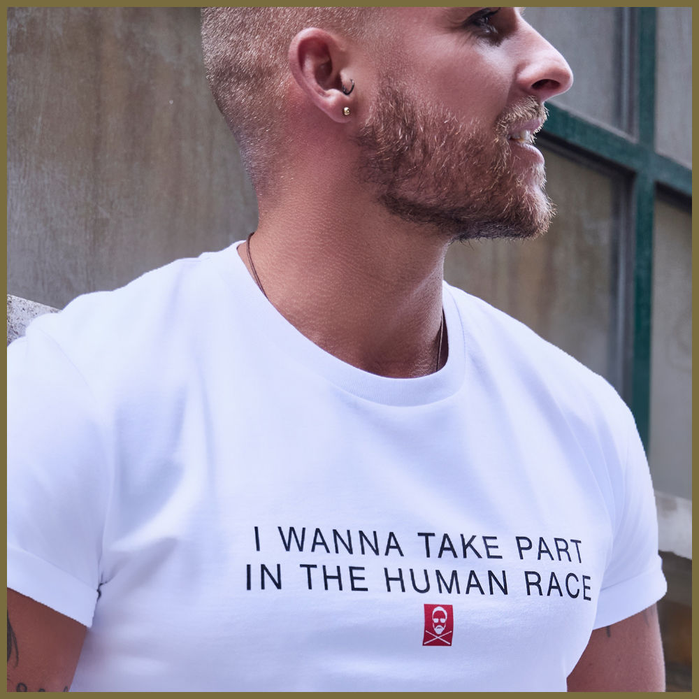 I Wanna Take Part | White T-Shirt