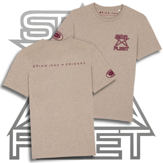 Star Fleet Heather | Sand T-Shirt