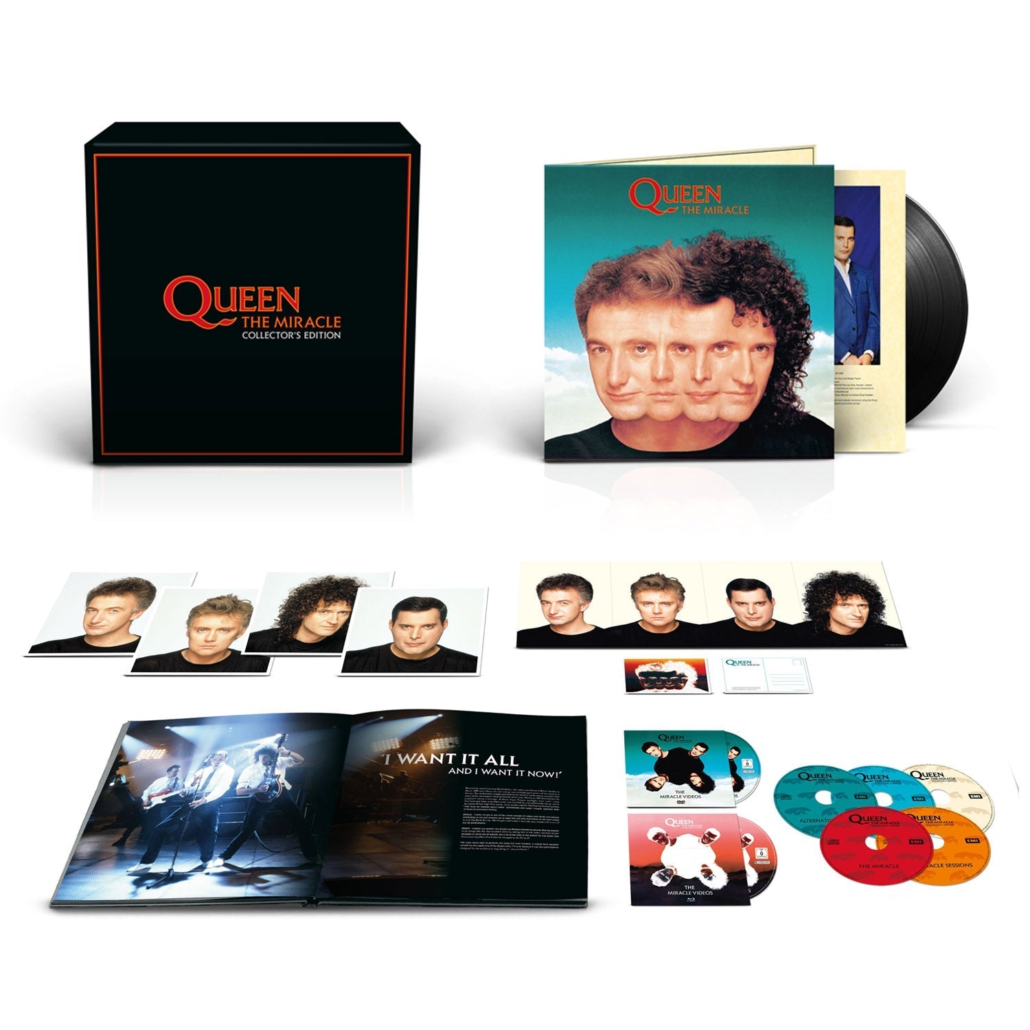 洋楽 QUEEN The Miracle Game tarantura The Miracle Deluxe CD